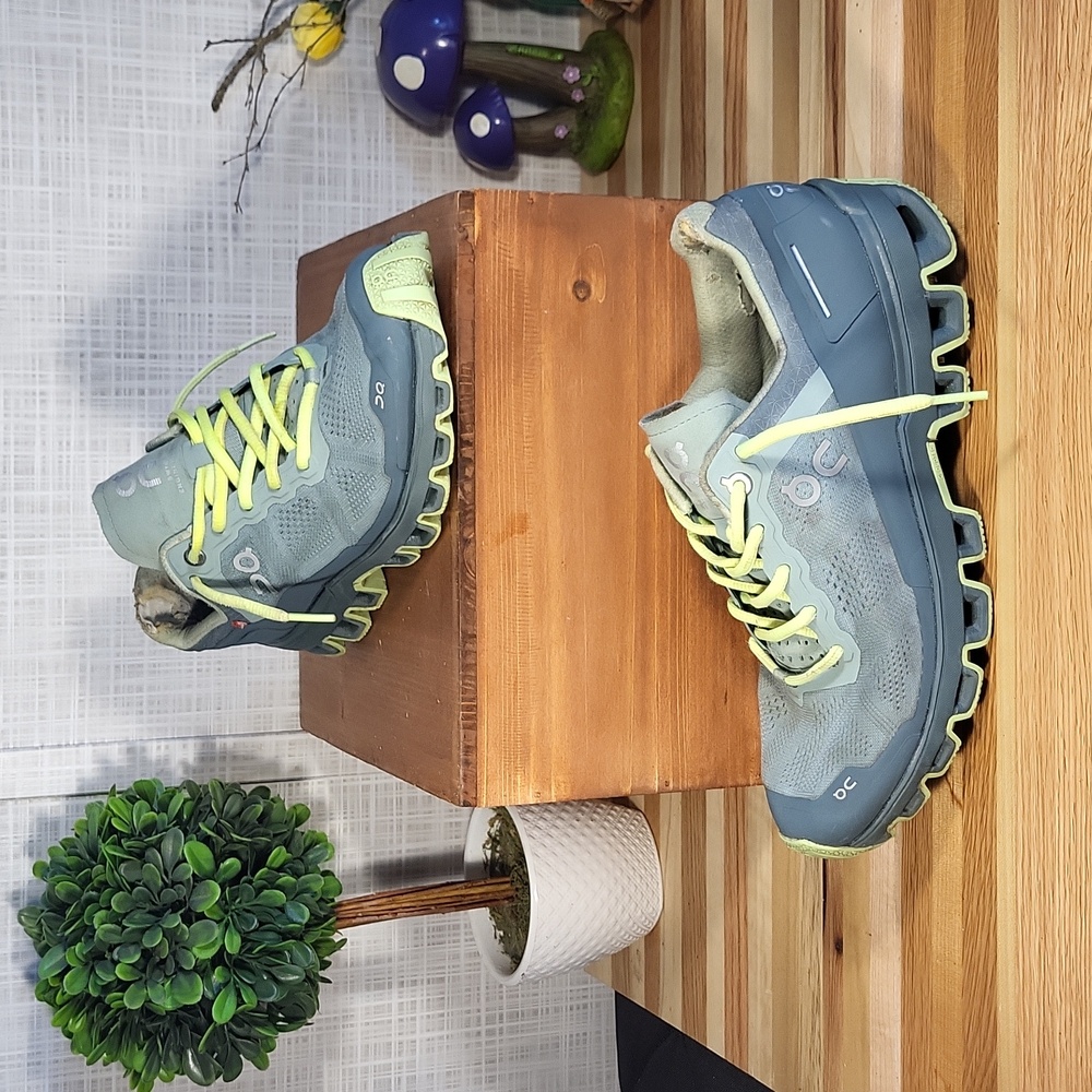 On Cloud Cloudventure, Moss Olive, Running Shoes - image 1